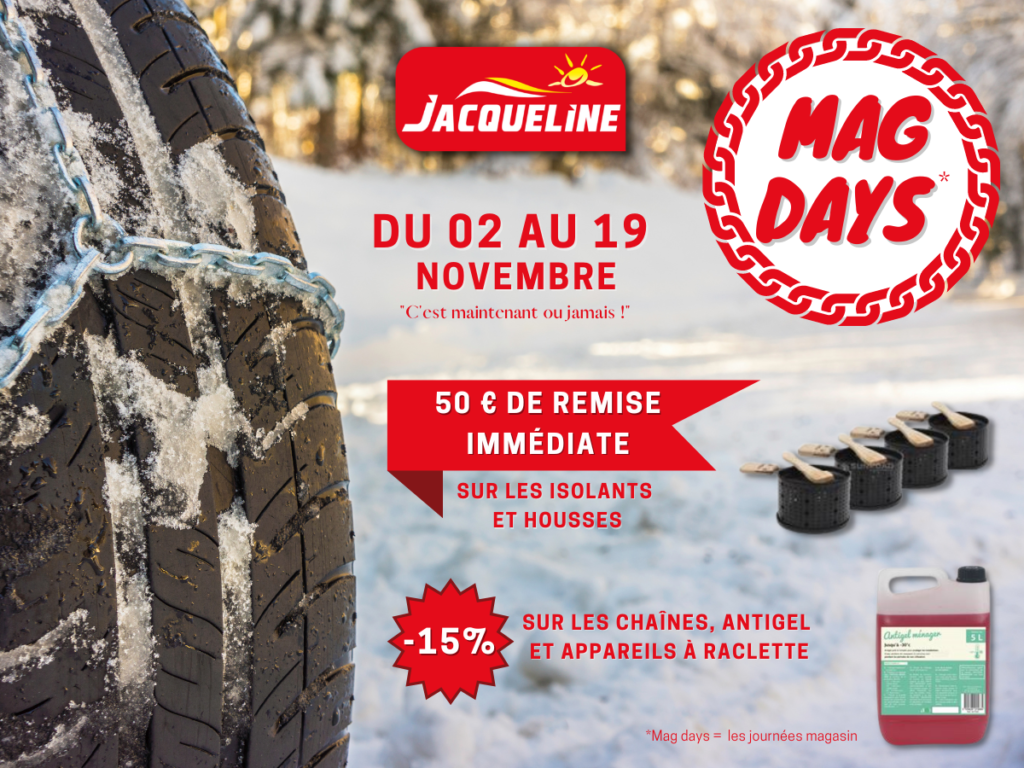 Mag days novembre