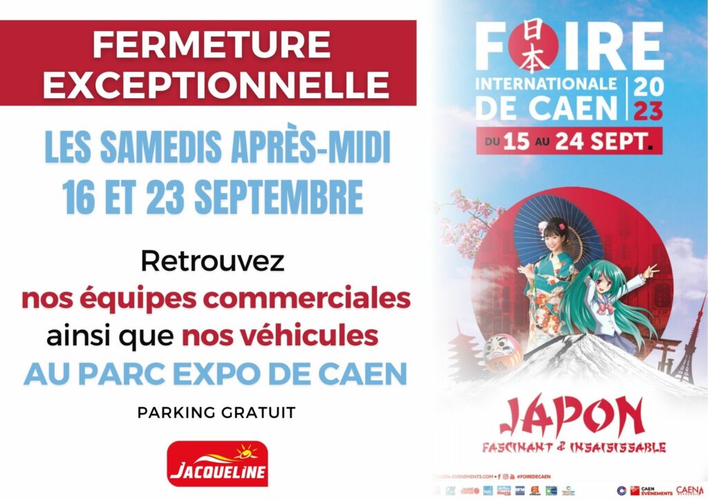 Fermeture Foire de Caen