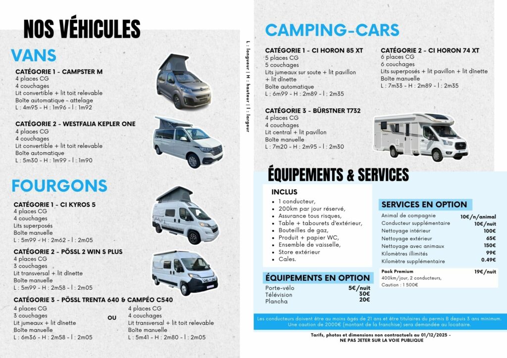 rentevasion tarifs 2026