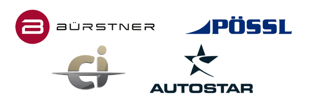 Marques camping-car disponibles chez Jacqueline Rouen - Bürstner, Pössl, CI, Autostar